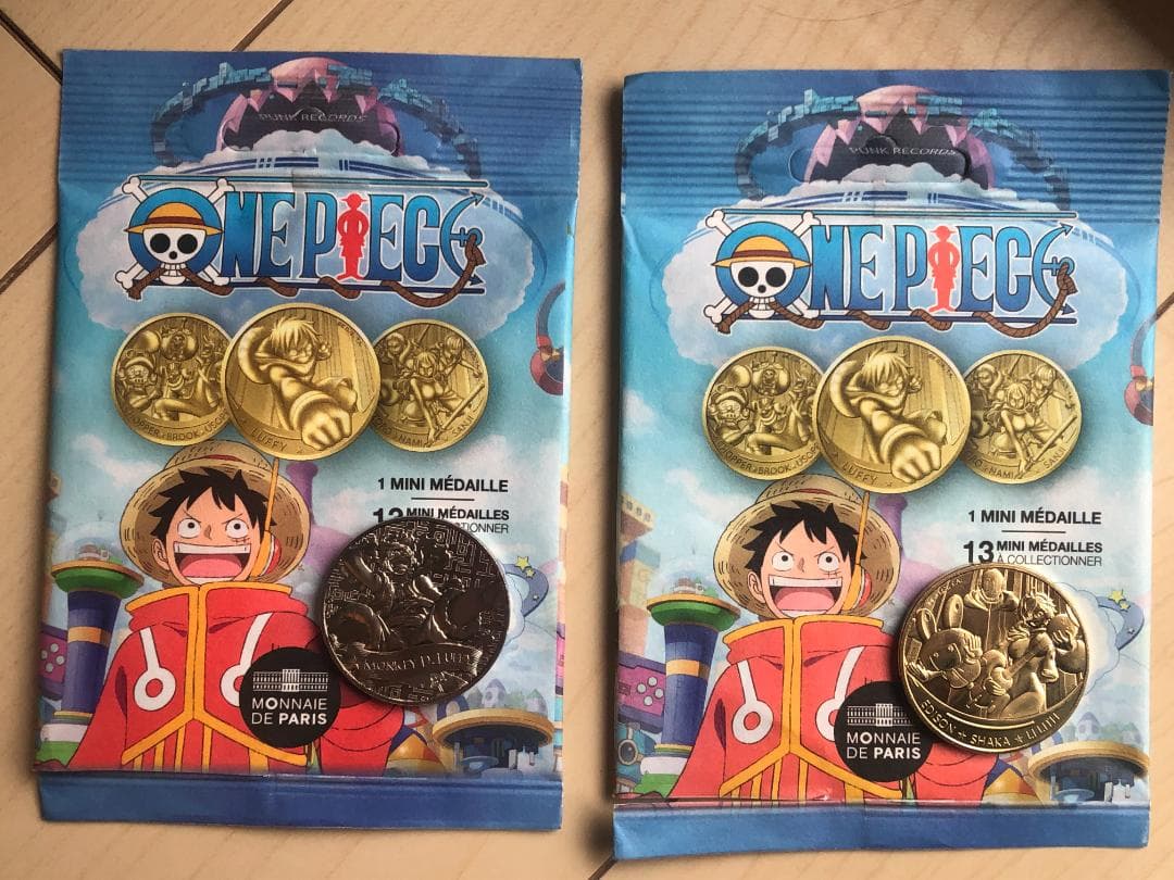 ONE PIECE ワンピース 26周年 フランスのパリ造幣局 特別な記念メダル