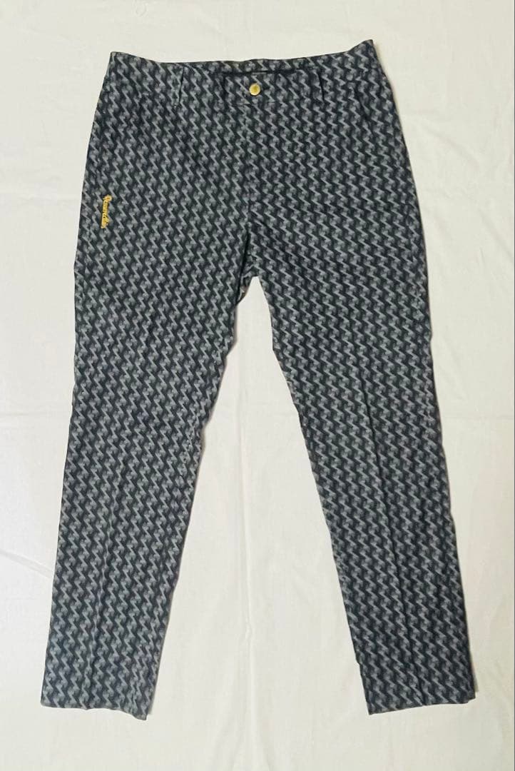 b*n様 Resurrection 総柄スラックス　ブラック