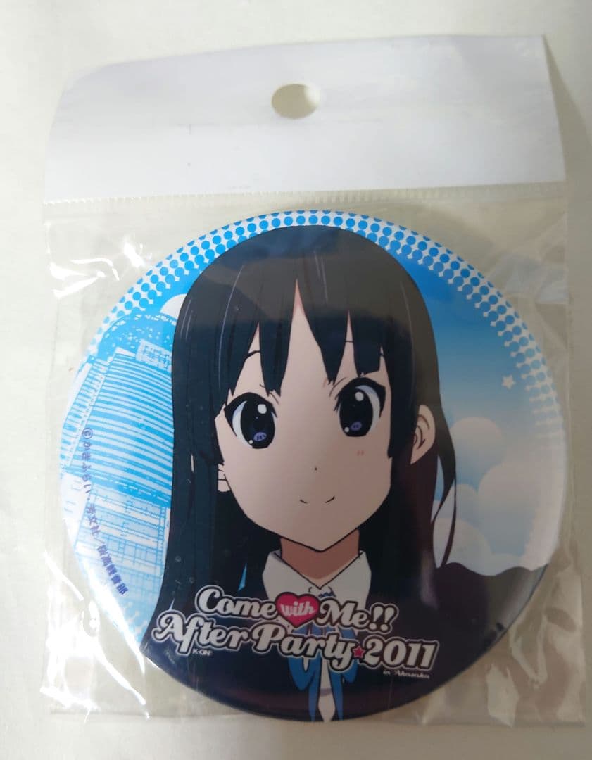 けいおん!! Come with Me!! 缶バッジ 秋山澪 けいおん!!】秋山澪 水着 カンバッジラムネ 缶バッジ - メルカリ