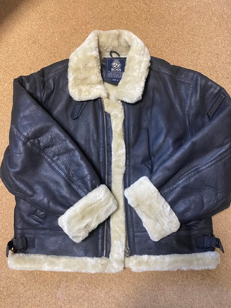 BOSS SUNTORY COFFEE レザージャケット Lサイズ