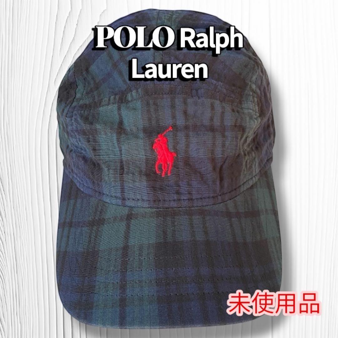 POLO RALPH LAUREN ブラックウォッチ柄 キャップ
