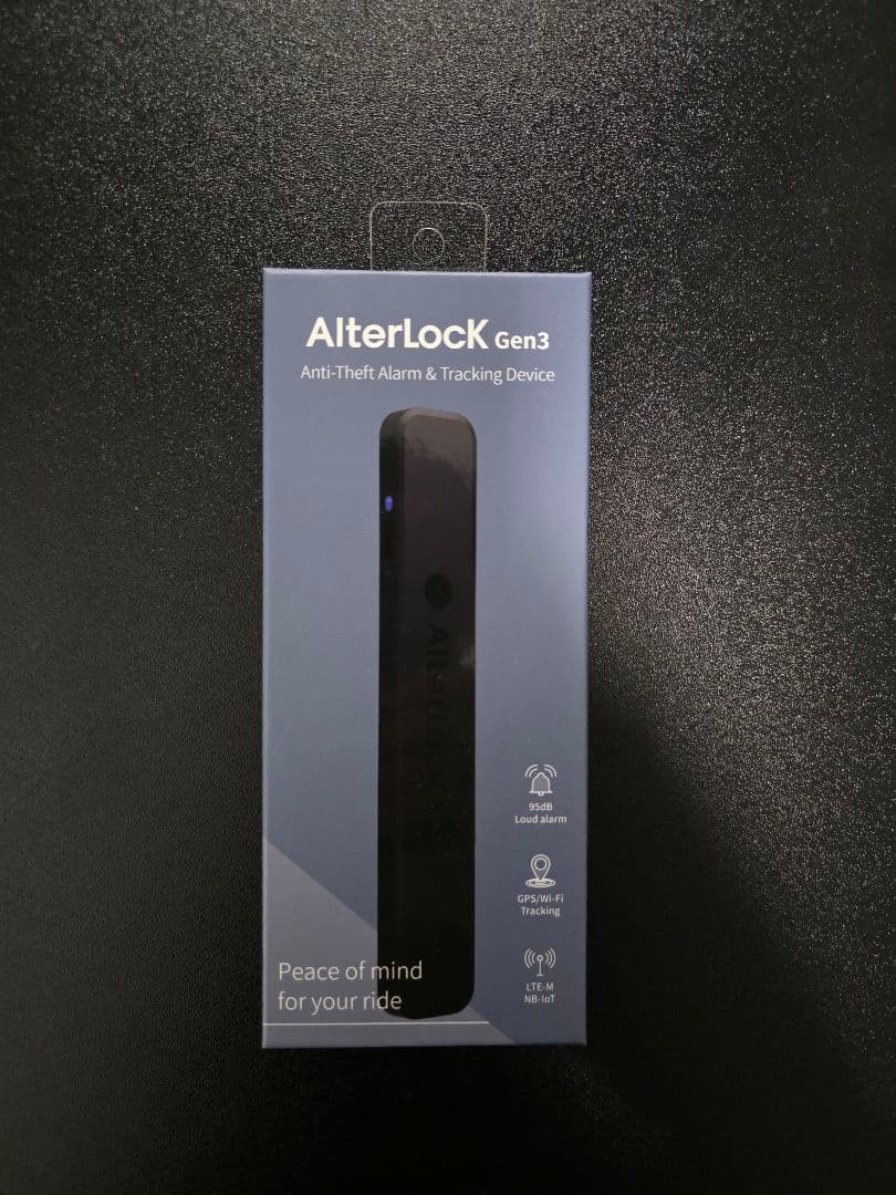 AlterLock Gen3 盗難防止アラーム AlterLock (オルターロック) Gen3 盗難防止アラームGPS追跡デバイス