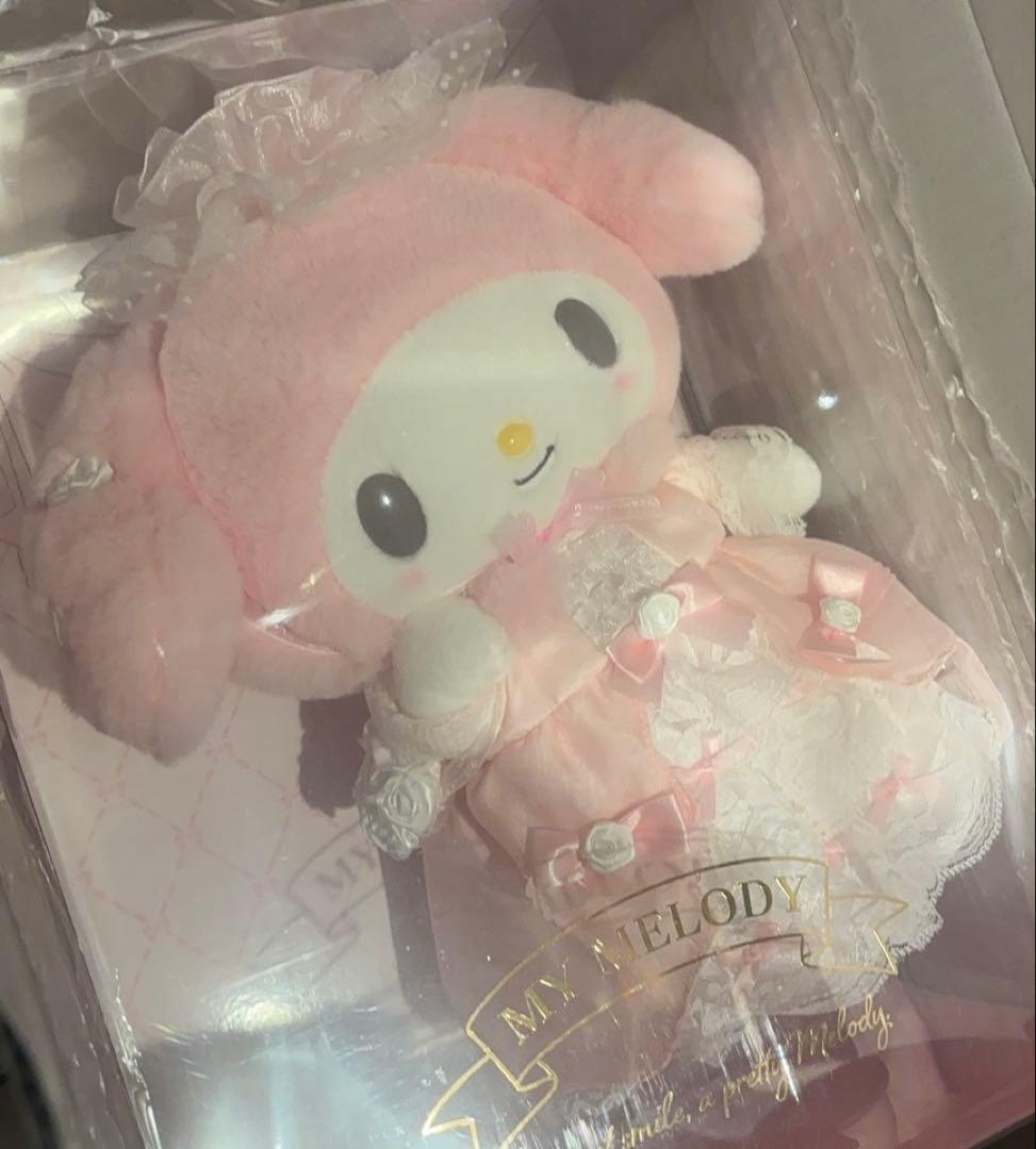 マイメロディ ぬいぐるみ ドレス マイメロディ(レッド)】マイメロディ・クロミ おめかしドレス