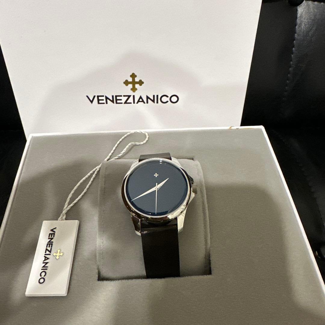 Venezianico 自動巻き ブラック 時計　36mm