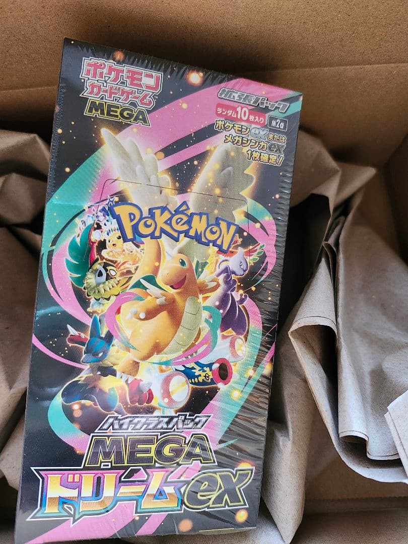 MEGAドリームex 1BOX シュリンク付き