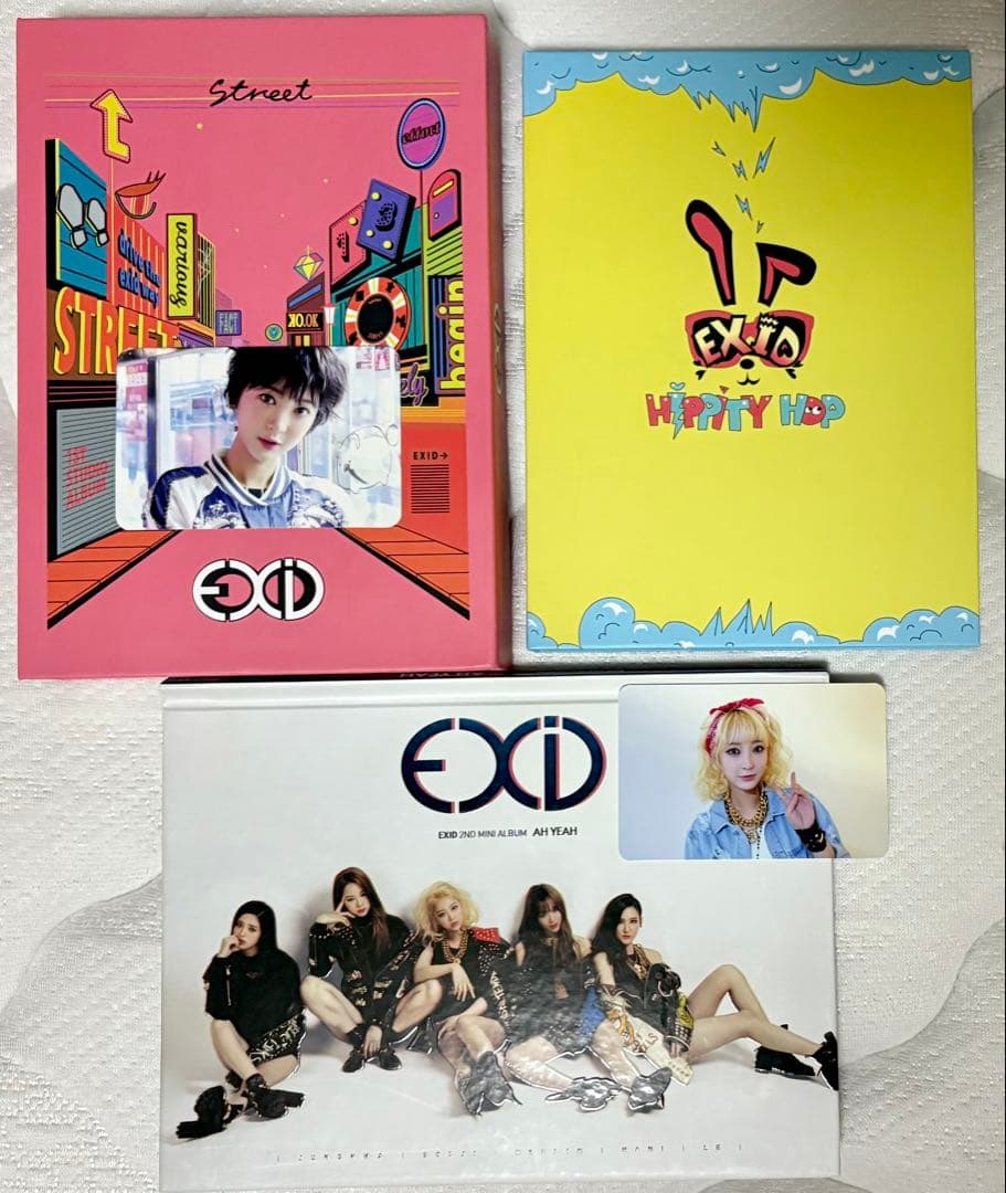 EXID アルバム　トレカ　Hippity Hop Ah Yeah Street