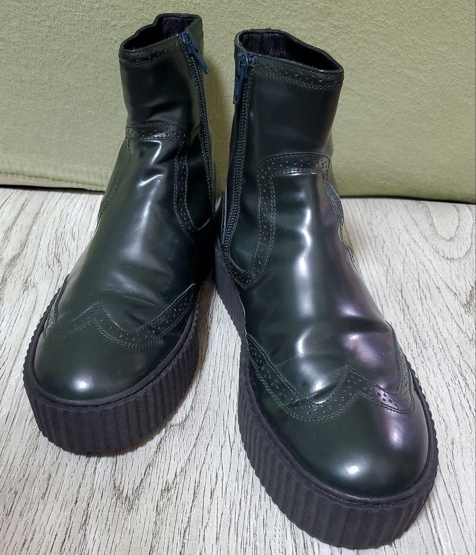 希少 MM6 メゾンマルジェラ レザーブーツ37