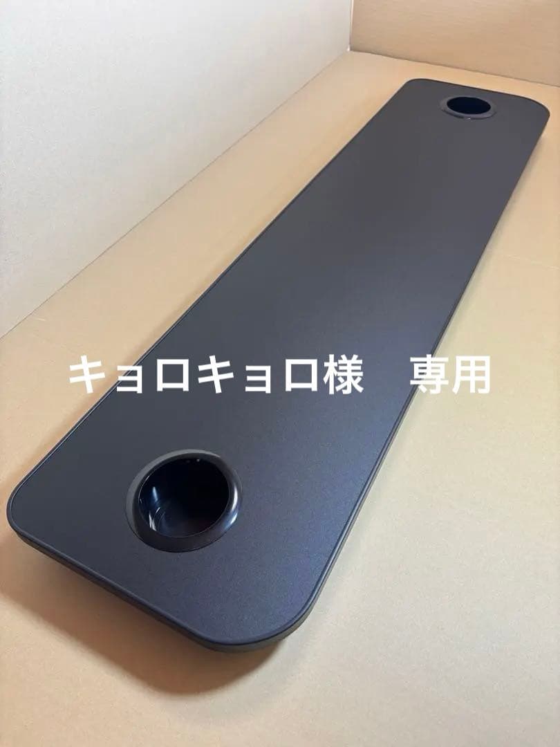 ハイエースセカンドシート用テーブル　マットブラック