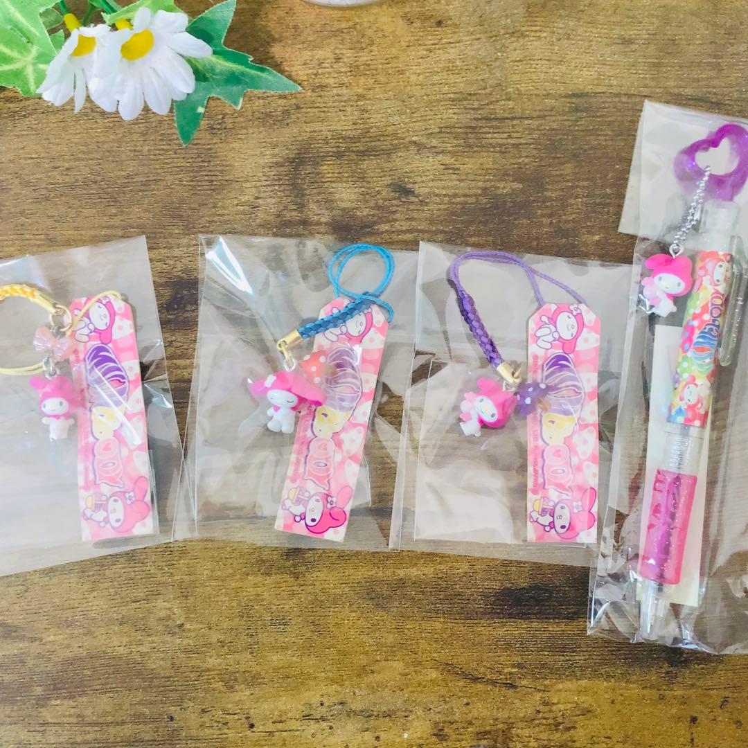 d*2様 【激レア】マイメロディ 限定　きのこ　シリーズ　根付　ストラップ　ペン 在庫商品】きもの根付けストラップ【マイメロディ＆クロミ】 | がま口