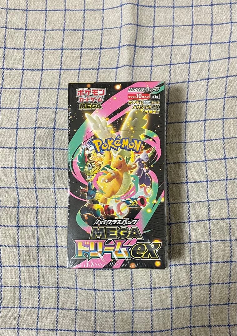 ポケモンカード MEGA ドリーム ex 1BOX シュリンク付き