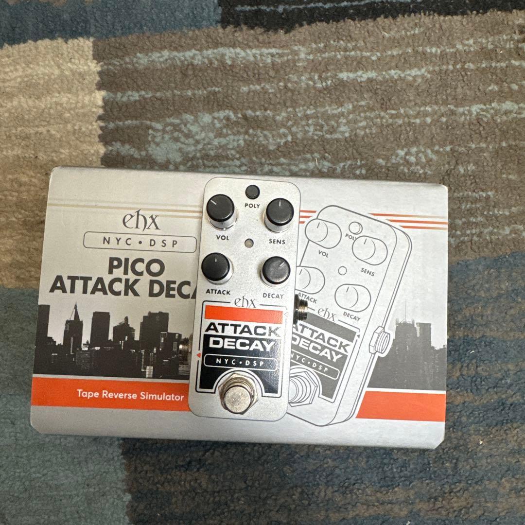 EHX Pico Attack Decay ギターエフェクター Pico Attack Decay | Tape Reverse Simulator - Electro-Harmonix