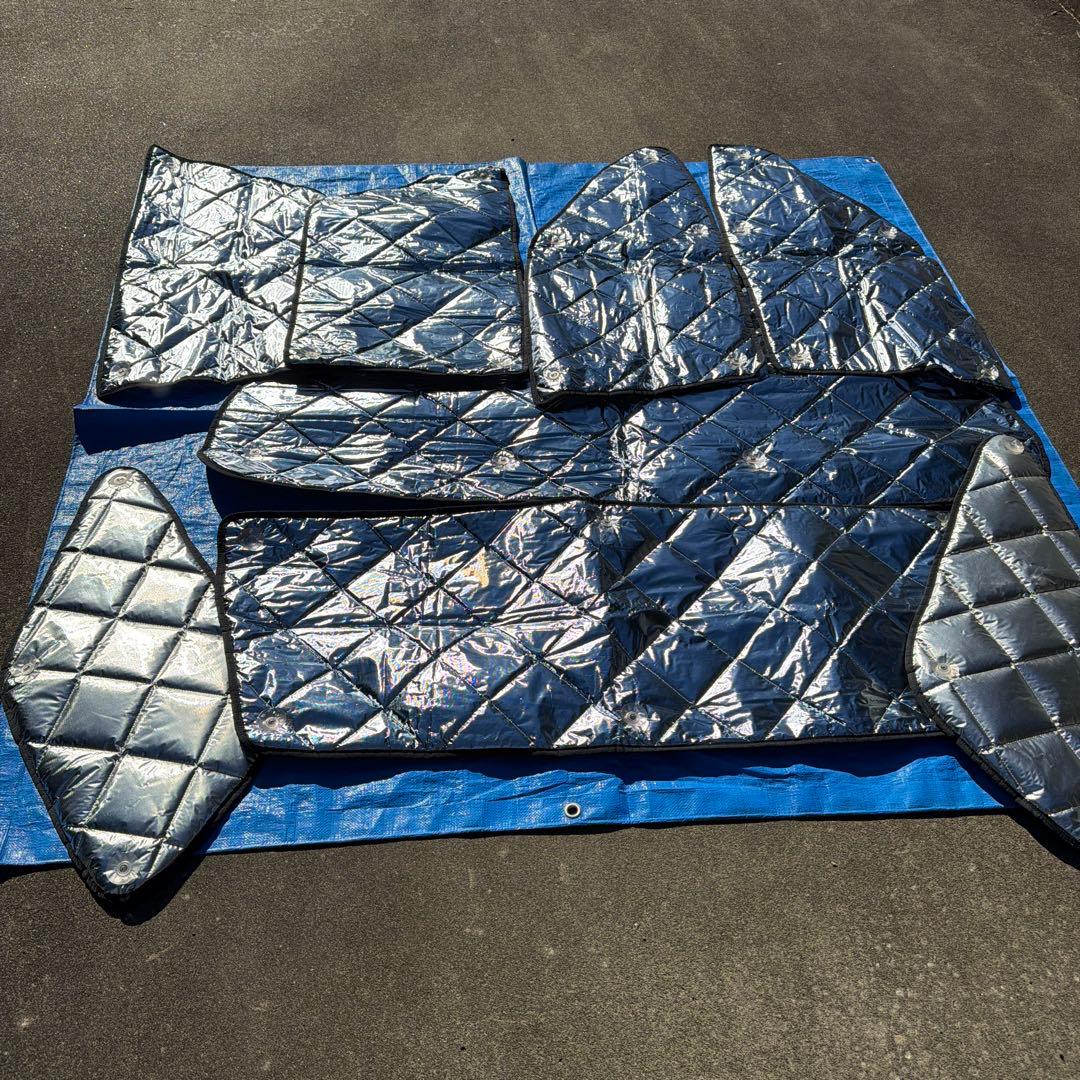 ハイラックスサーフ215系　サンシェード マルチシェード8枚セット