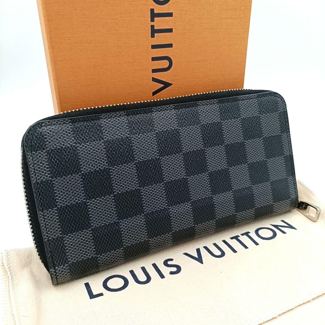 ルイヴィトン ダミエ グラフィット ポルトフォイユ　ヴァスコ 長財布　箱・袋付き