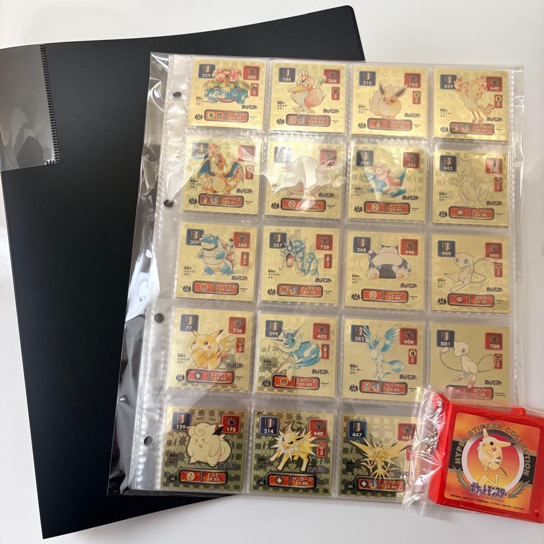 ❶ Pokémon 最強シール烈伝初代 1996 the1st