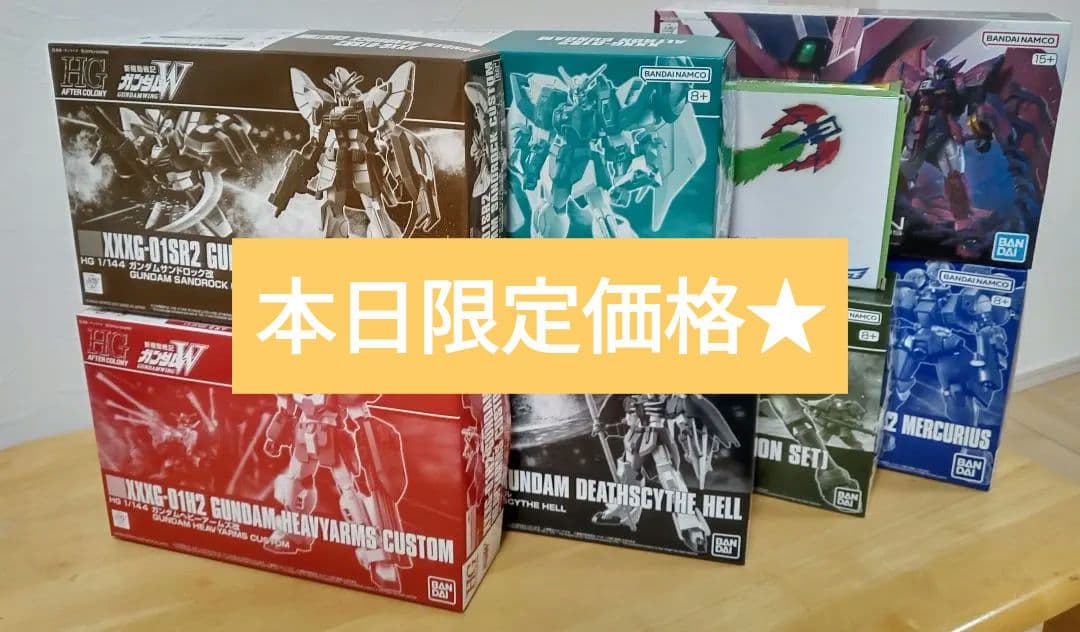 未組立ガンプラ 新機動戦士ガンダムＷ HG RG