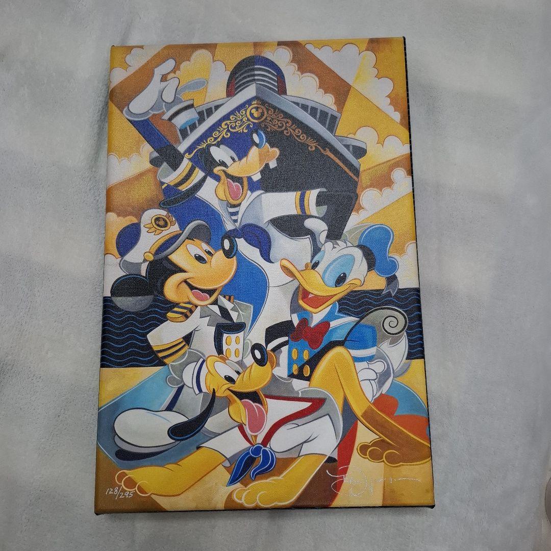 ディズニークルーズライン アート作品 限定版