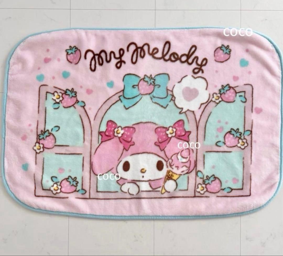 ブランケット マイメロ マイメロディ サンリオ いちごワールド ピンク 膝掛け