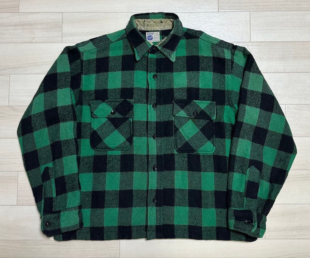 60s PILGRIM ヴィンテージウールシャツ sears