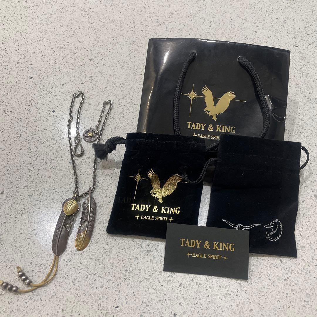 TADY & KING ネックレス 羽根モチーフ