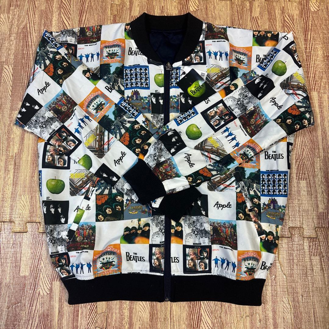 グラニフ　ビートルズ 　リバーシブルブルゾン　Sサイズ グラニフ ビートルズ リバーシブルブルゾン Sサイズ - メルカリ