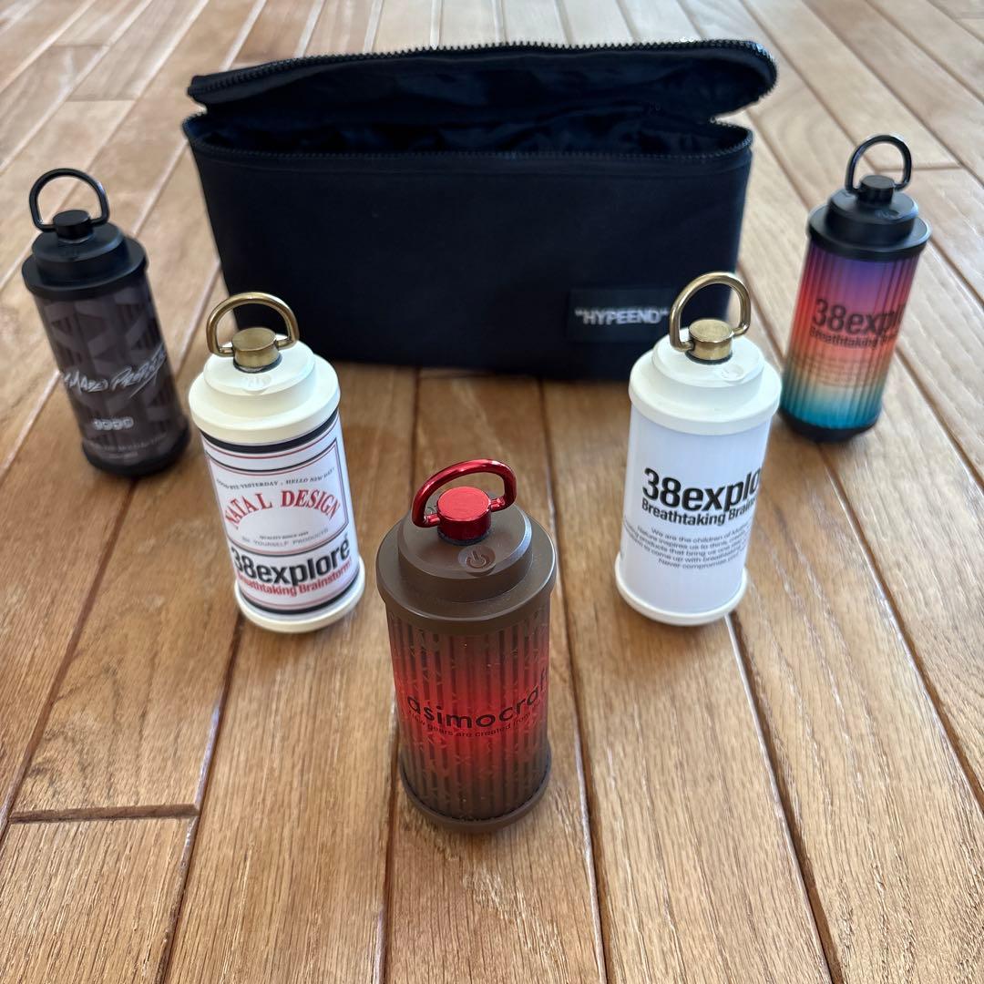 38explorer 38灯 5個セット（フクロ付き）　2-1 再入荷】38explore（38エクスプローラー） 38-kT HAUS5 - hinataストア