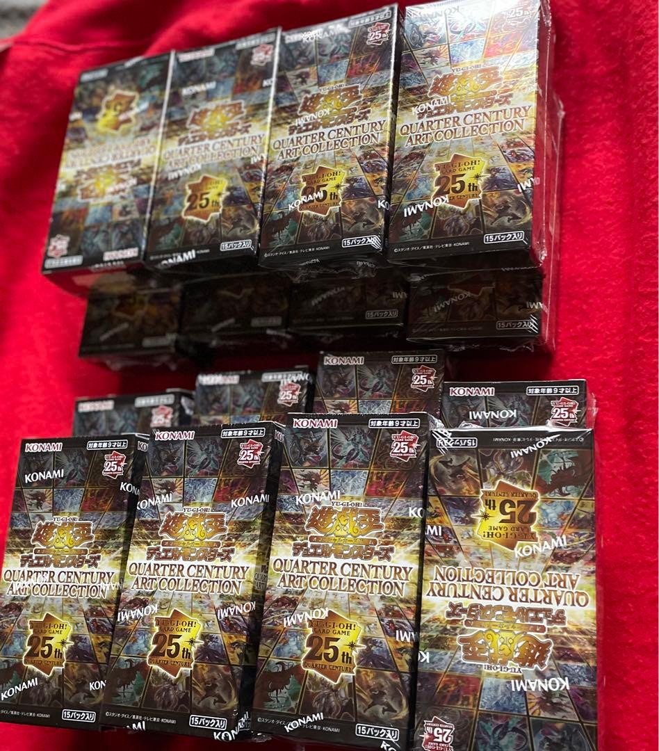 遊戯王 QUARTER CENTURY ART COLLECTION 16BOX