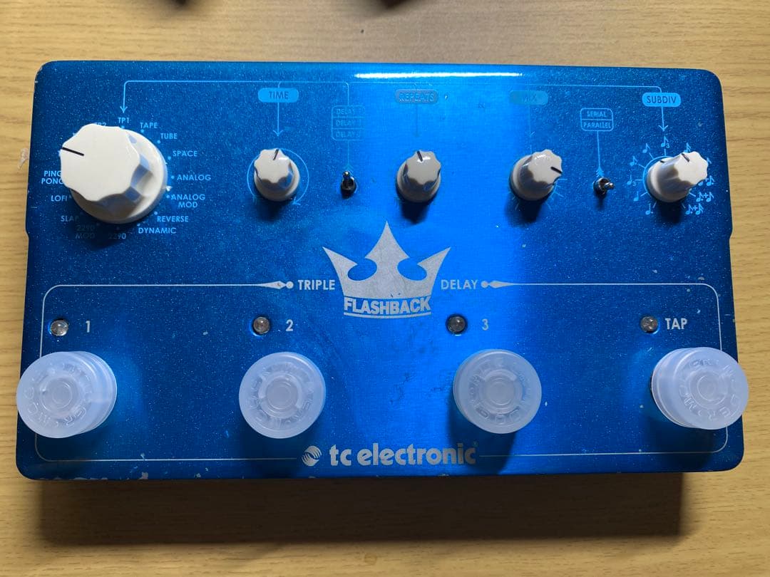 ギター tc electronic flashback tripledelay