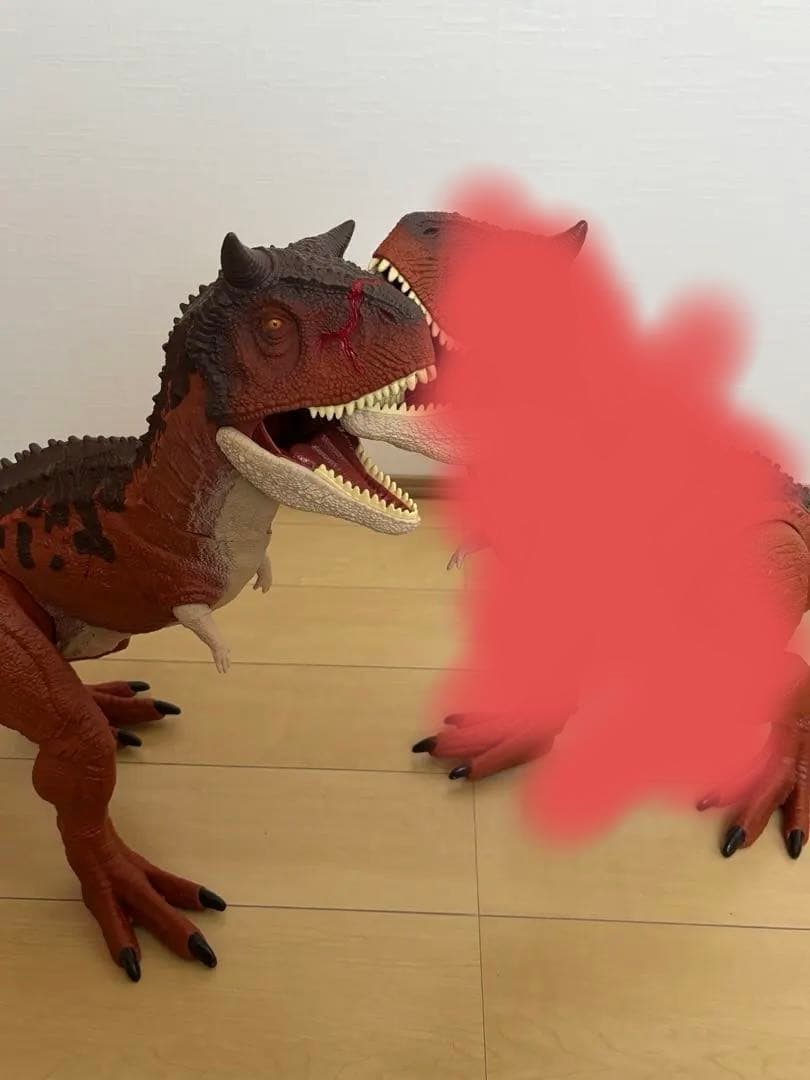 マテル ジュラシックワールド スーパービッグ! カルノタウルス　2体セット ジュラシック・ワールド スーパービッグ！カルノタウルス（ブル）｜の