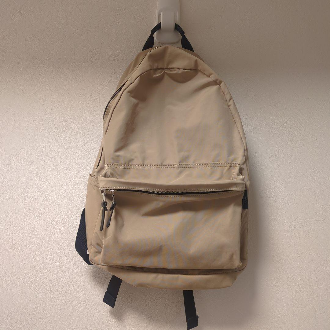【美品】スタンダードサプライ　ベージュ シンプルリュック