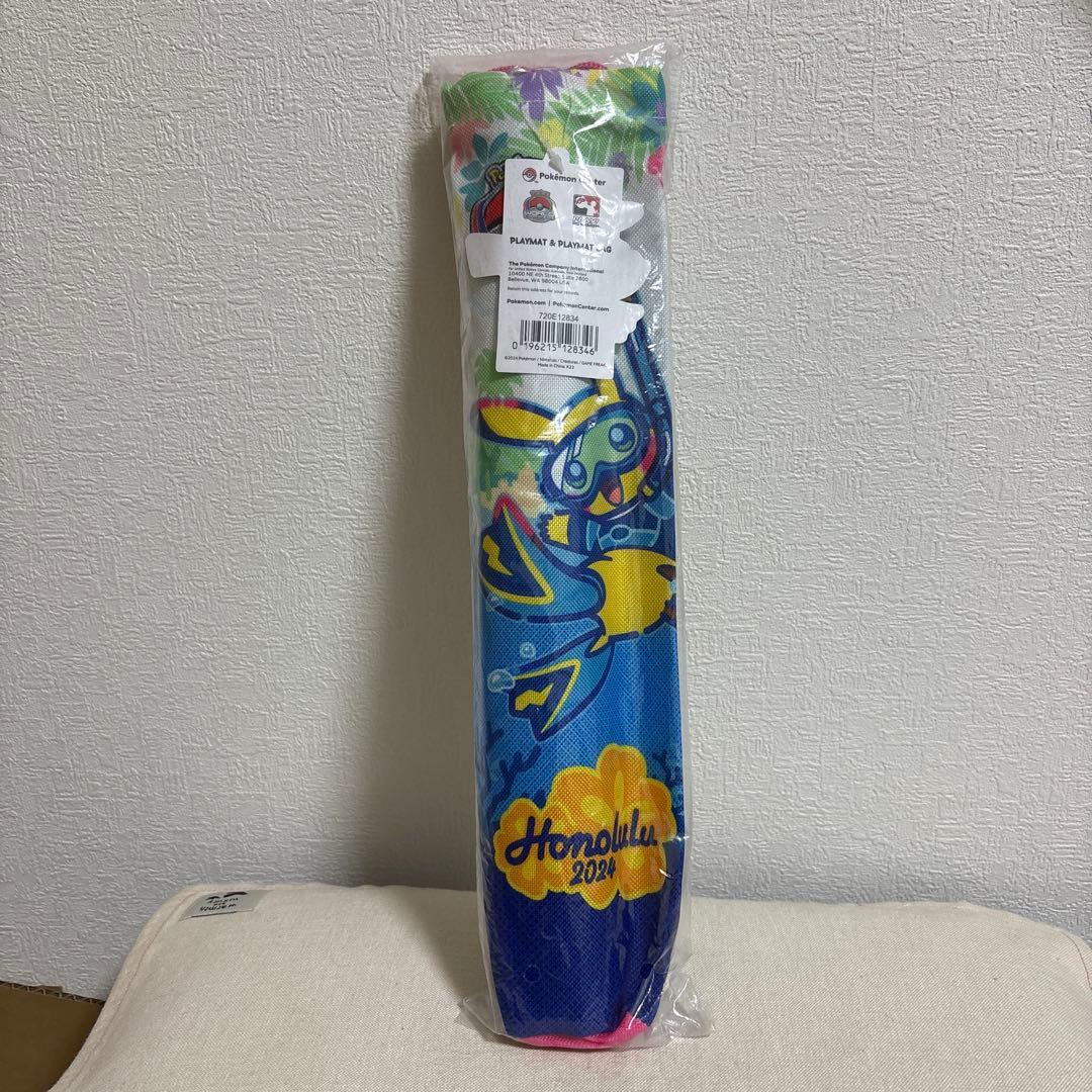 WCS 2024 ホノルル限定 プレイマット　ピカチュウ