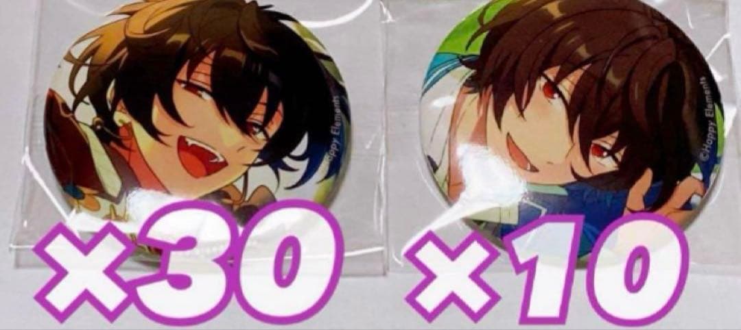 あんスタ 朔間凛月 フィーチャースカウト2缶バッジ