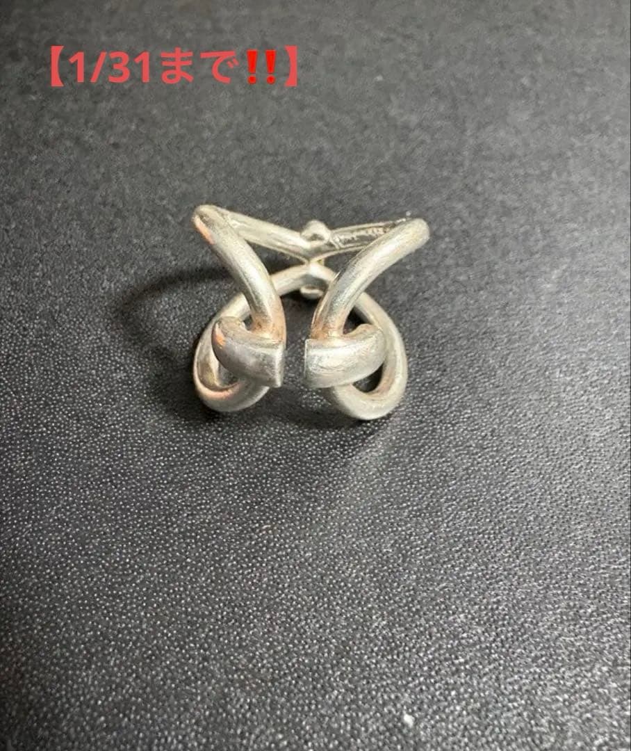 【最終値下げ‼︎】WAKAN SILVER SMITHメビウスリング