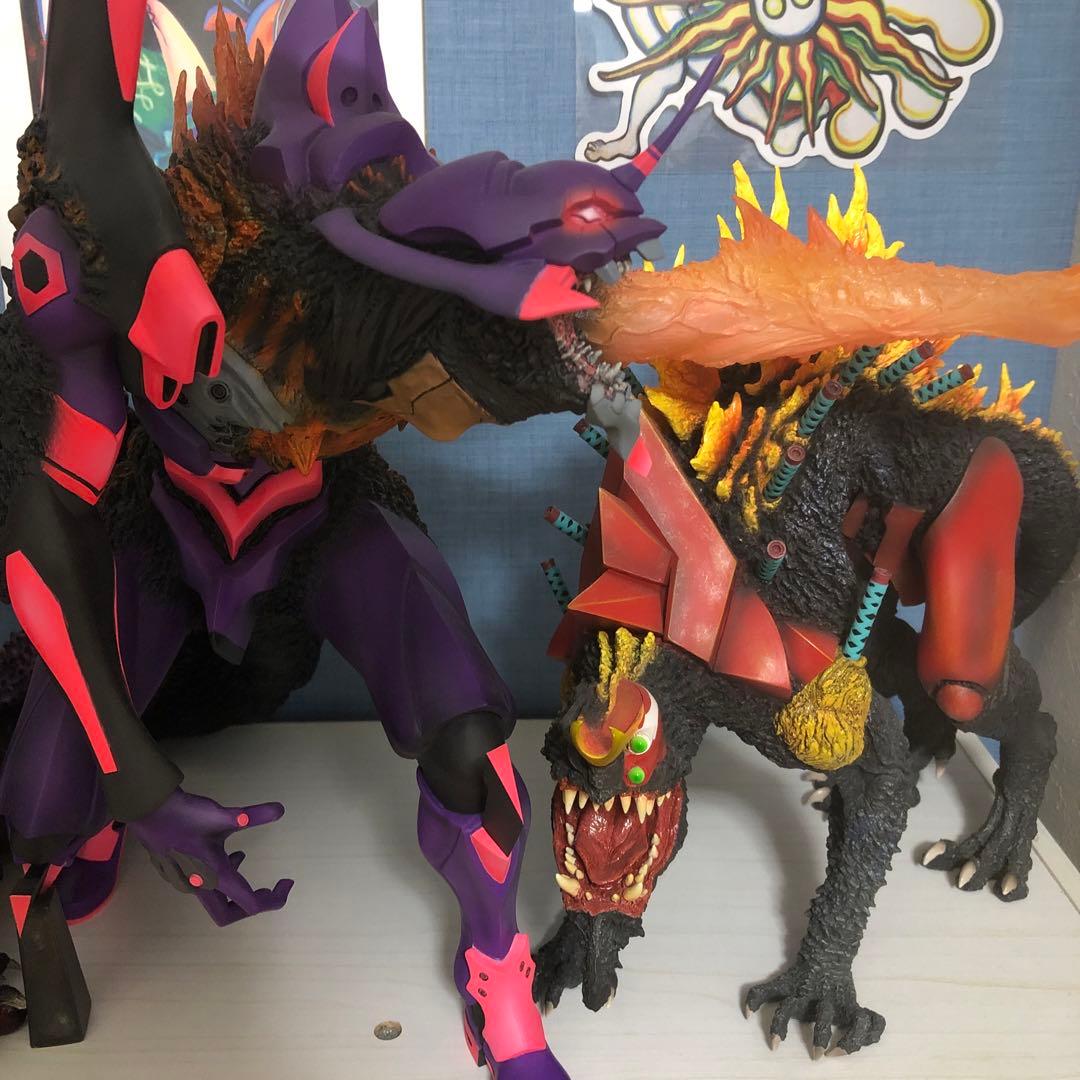 ゴジラ対エヴァンゲリオン　2体セット ゴジラ対エヴァンゲリオン エヴァンゲリオン2号機 ビースト“G”モード