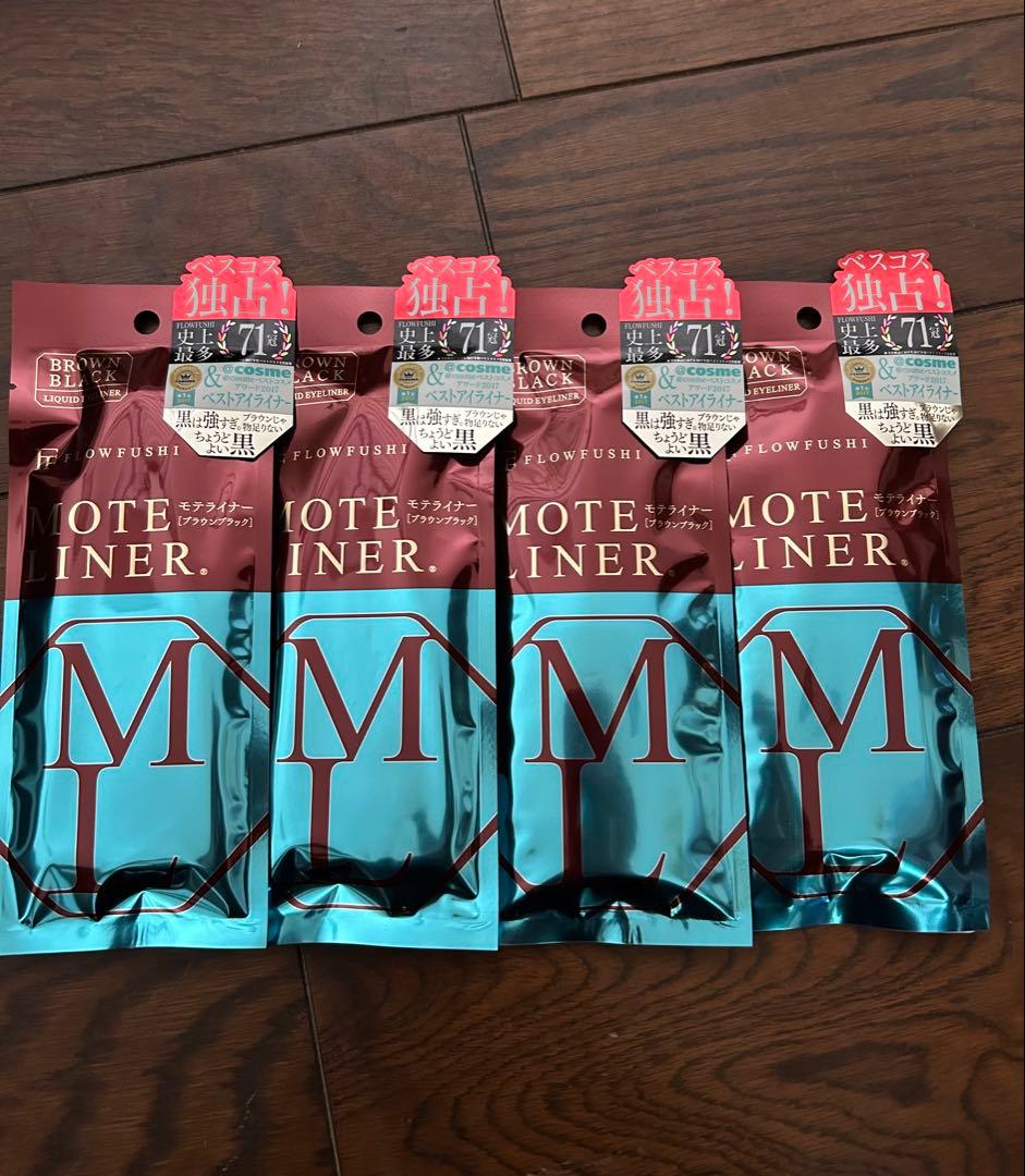 フローフシ モテライナー リキッド ブラウン ブラック 4本セット Amazon.co.jp: フローフシ/モテライナー リキッド/ブラウン×ブラック