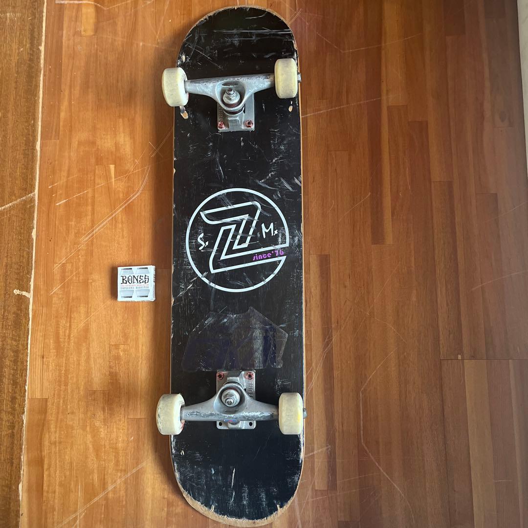 z-flexデッキ ベンチャートラック ボーンズウィール スケボー