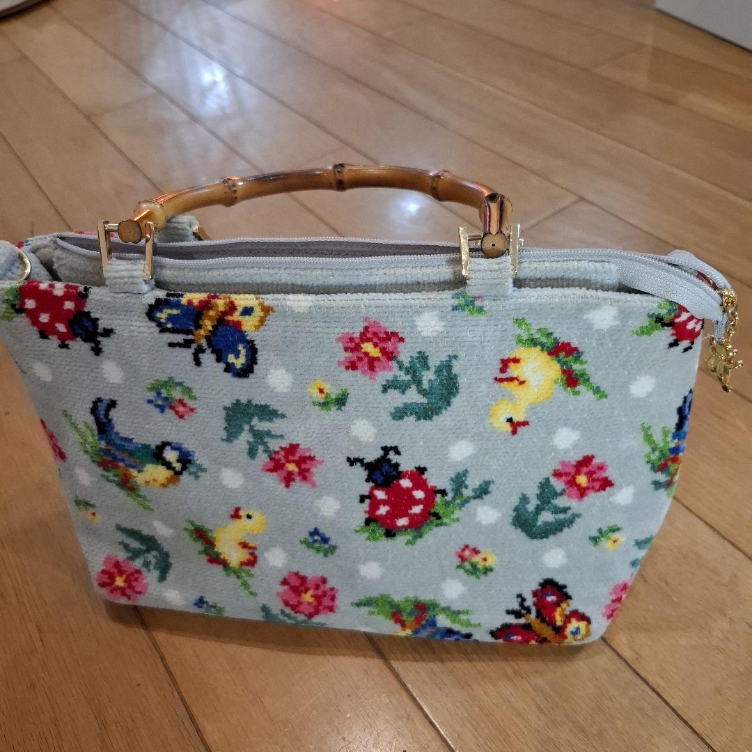 フェイラー バンブー ハイジ ハンドバッグ