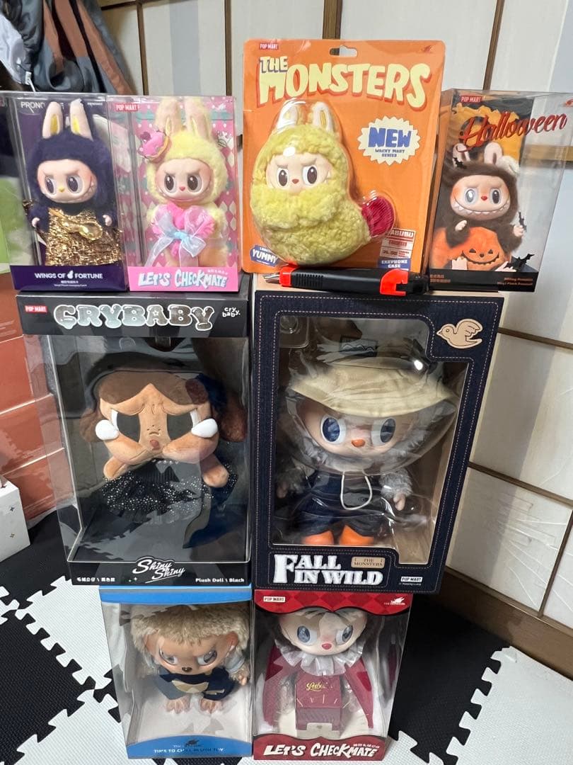 【正規品.新品未開封】POP MART LABUBU 7セット