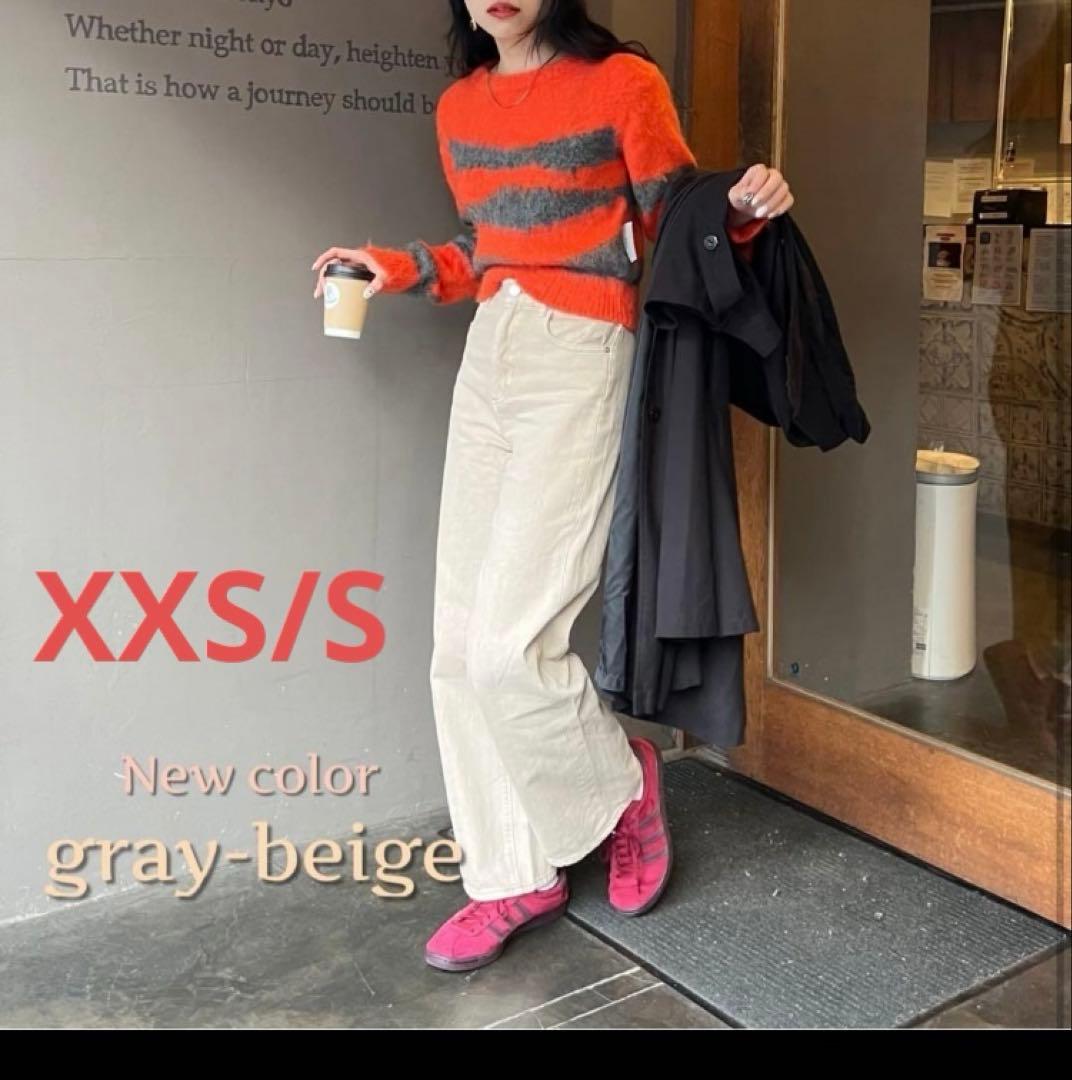 2(g+c) TWWデニム　gray-beige XXS/S