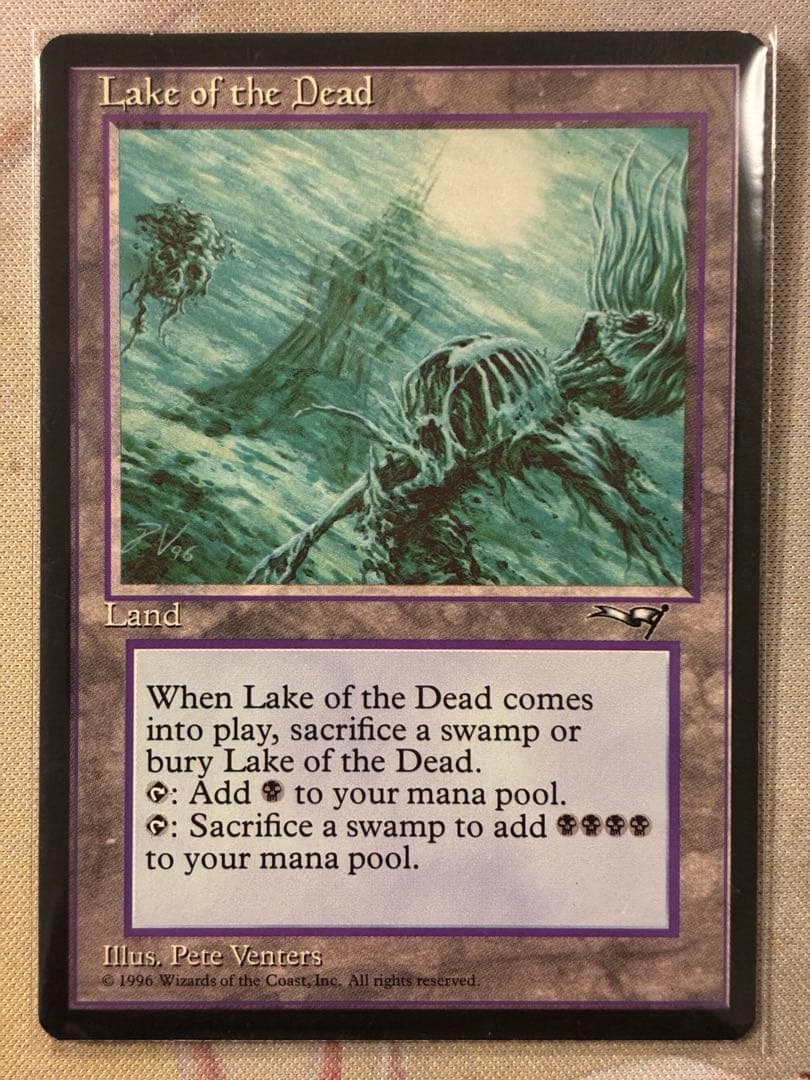 MTG Lake of the Dead 1枚 MTG Lake of the Dead - Alliances - Magic The Gathering | eBay