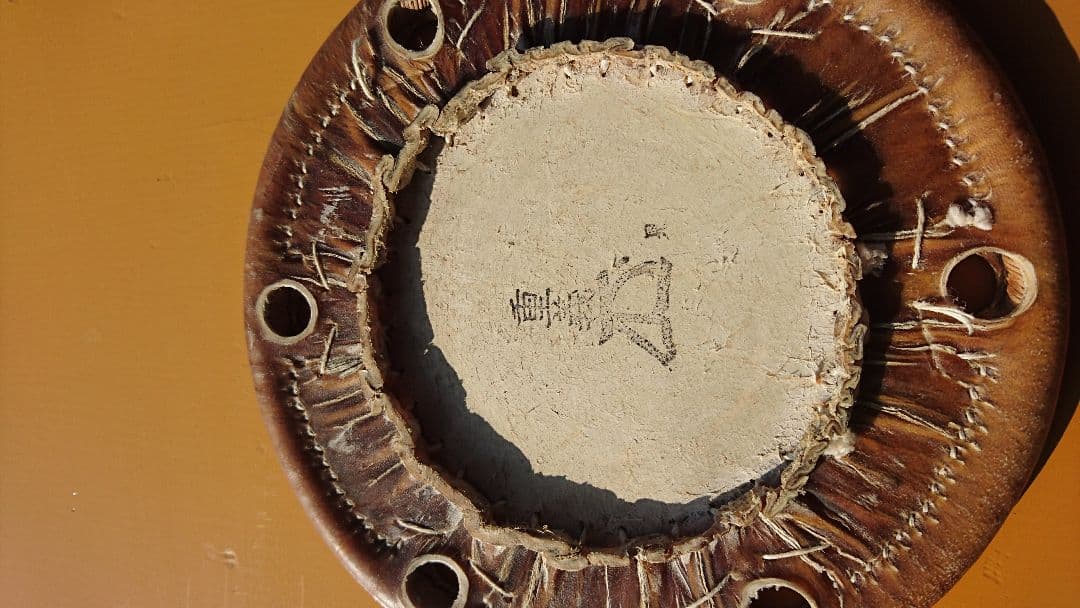 鼓の皮 Amazon | ゼンオン 合成皮革宮太鼓 1尺4寸 | 太鼓 | 楽器・音響機器