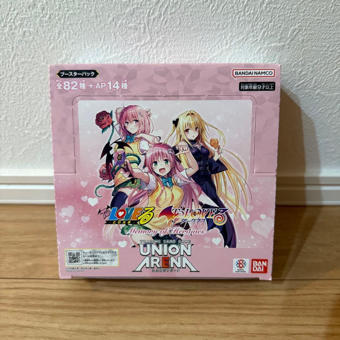 UNION ARENA ToLOVEる 1BOX 新品未開封 へこみあり