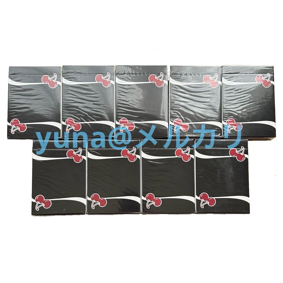 Cherry Casino Playing Cards Black 9点