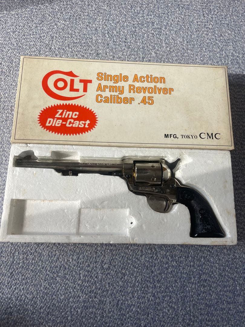CMC金属製モデルガン　COlt SINGLE ACTION ARMY.45