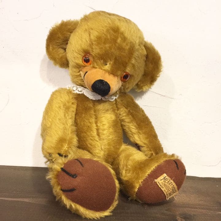 メリーソート ヴィンテージ チーキー アンティーク テディベア ぬいぐるみ