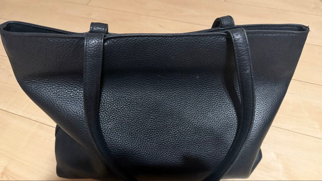 Hush tug ハッシュタグ　バッグ　シボ革　本革　レザー