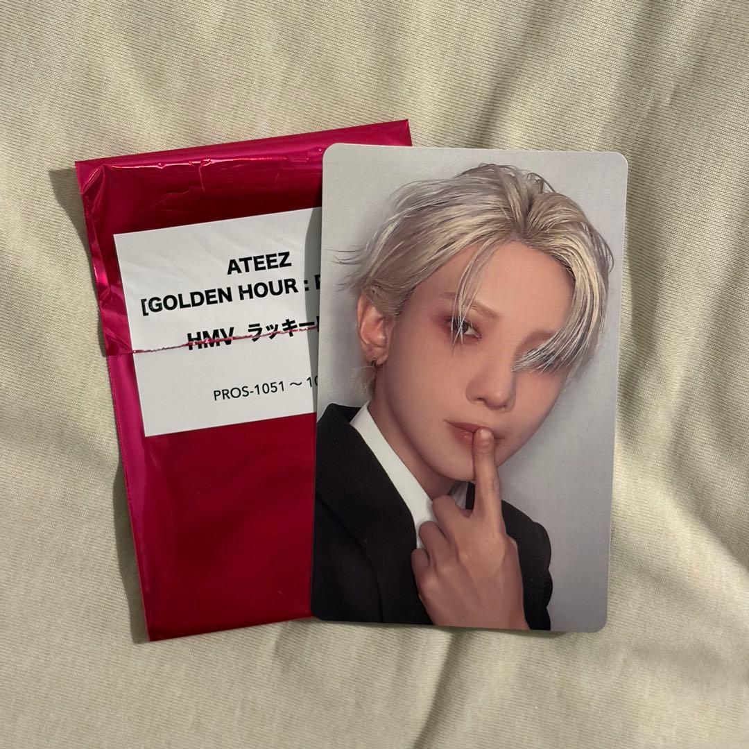 ATEEZ ラキロト ヨサン HMV 特典 Golden Hour Part4 - メルカリ