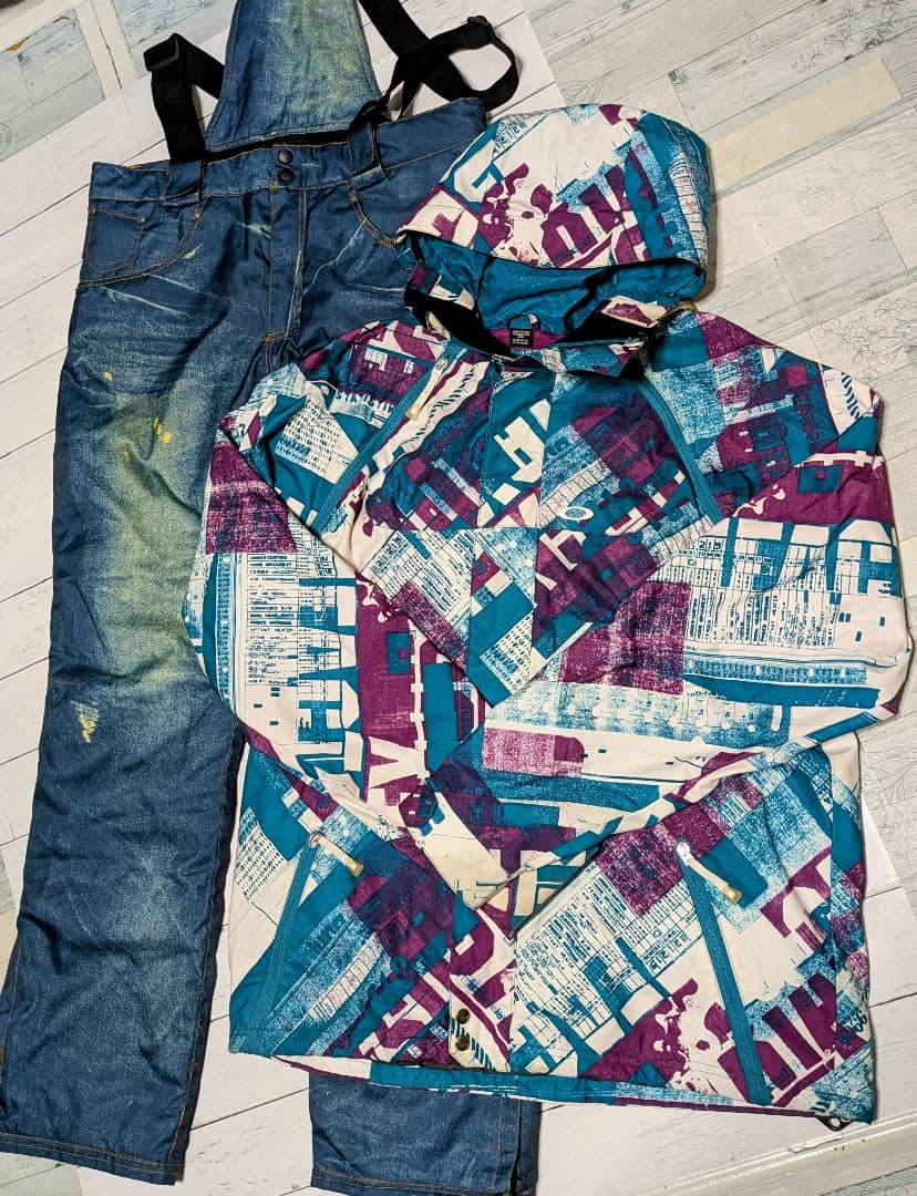 オークリー メンズ スノボードスノボースキーウェア サイズXL,XXL