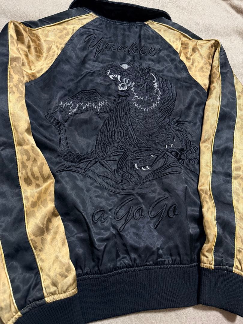 Yankee 虎 日本限定 スカジャン unisex vintage サテン