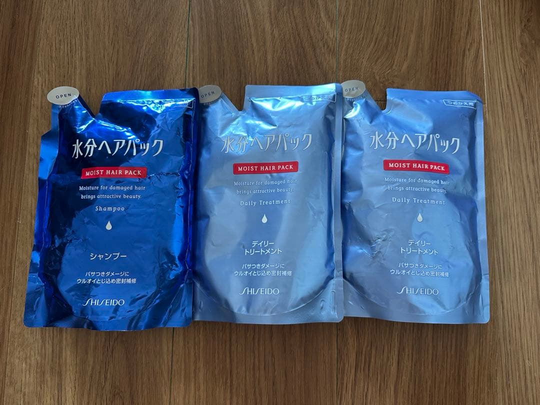 TM様　シセイドウ　水分ヘアパック シャンプー　デイリートリートメント 計３点 Amazon | 水分ヘアパック デイリートリートメントa 詰替用450ml