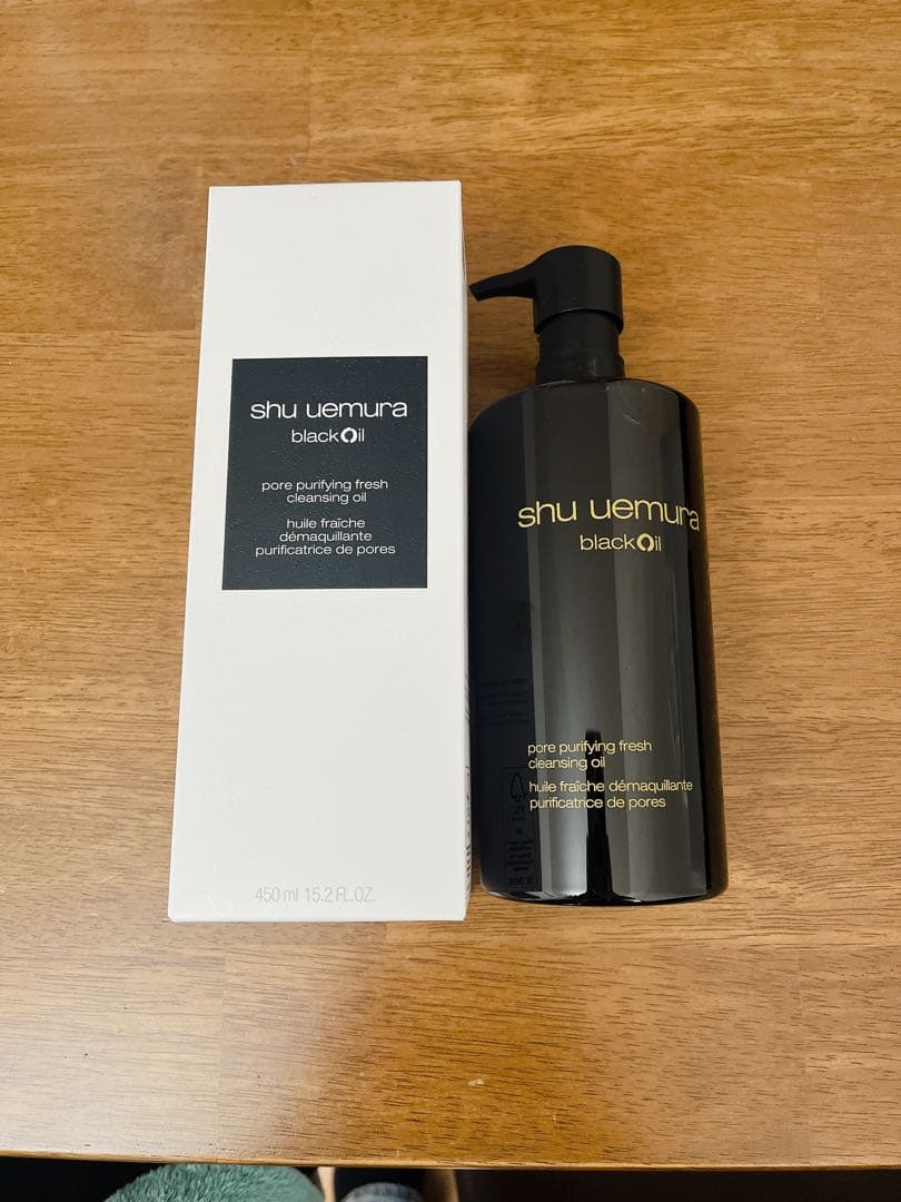 【新品 未使用 】シュウウエムラ ブラック クレンジングオイル 450ml